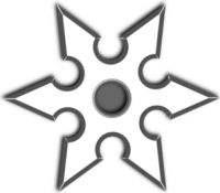 Real Ronins throw shurikens.