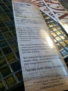 "More than a Circus," I hope Pink Elephants don't start appearing out of thin air...