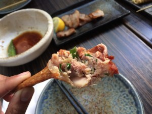 The inside's of this creative wing