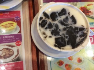 Granite Block Countertop = Lukewarm Sesame Pudding w/ melted tofu texture