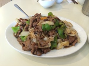 Black Bean and XO Sauce w/ Green Pepper Rice