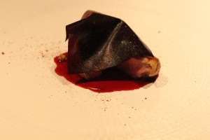 Poached & Roasted Squaw in Huckleberry